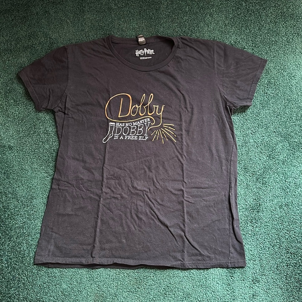 Harry Potter Black Dobby Ladies T-shirt